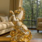 Rearing Horse Statue